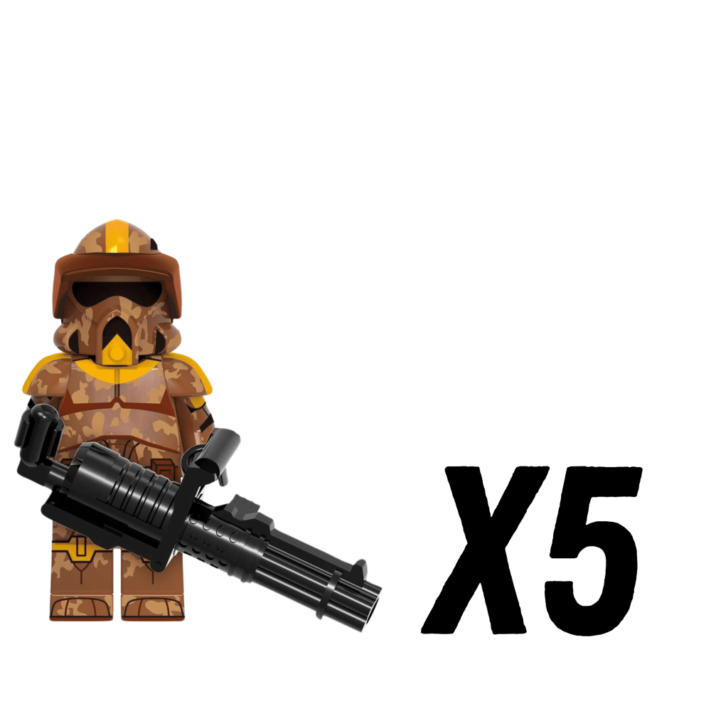 Space War Theme Geonosis ARF Clone Trooper Block Figures Set