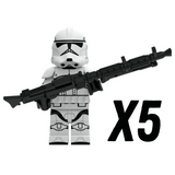 Space War Theme Phase 2 Clone Troopers Block Figures Set of 10pcs