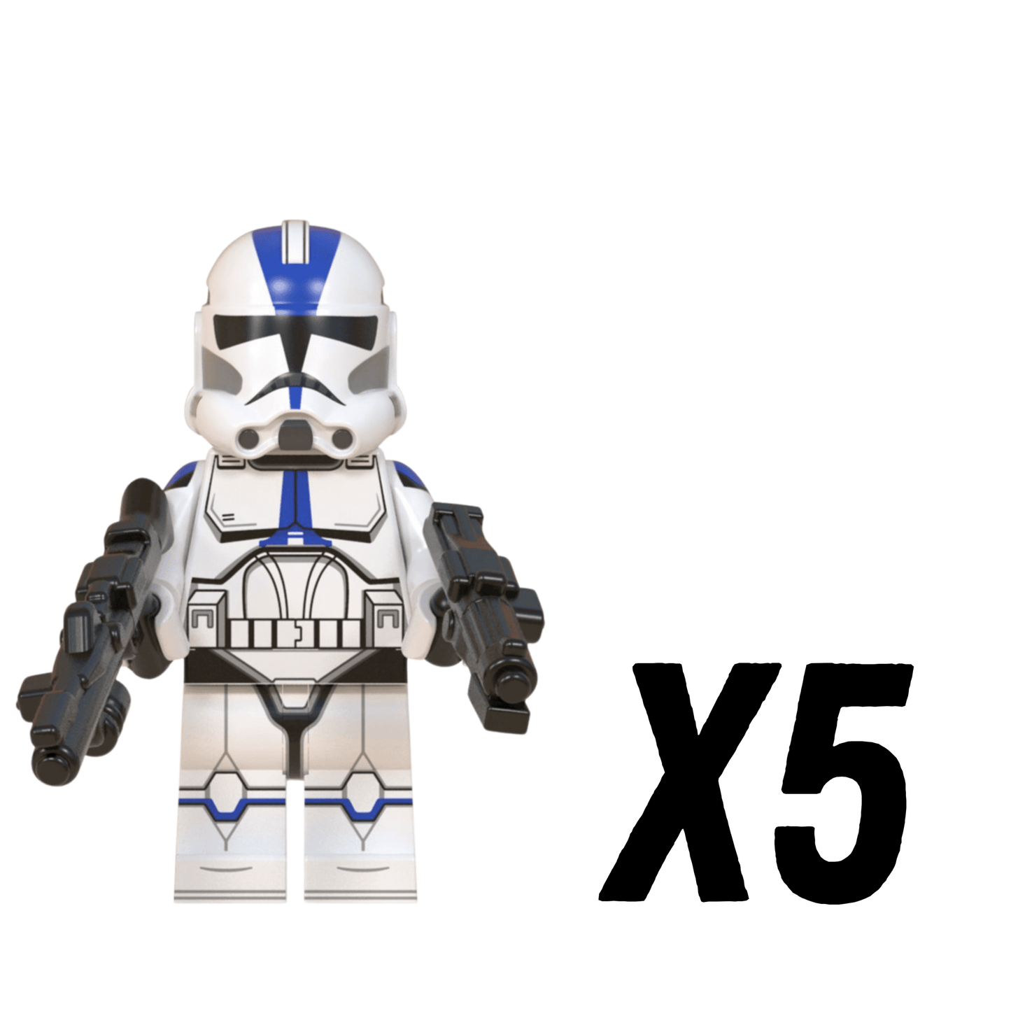 Space War Theme 501st Legion Clone Troopers Block Figures Set