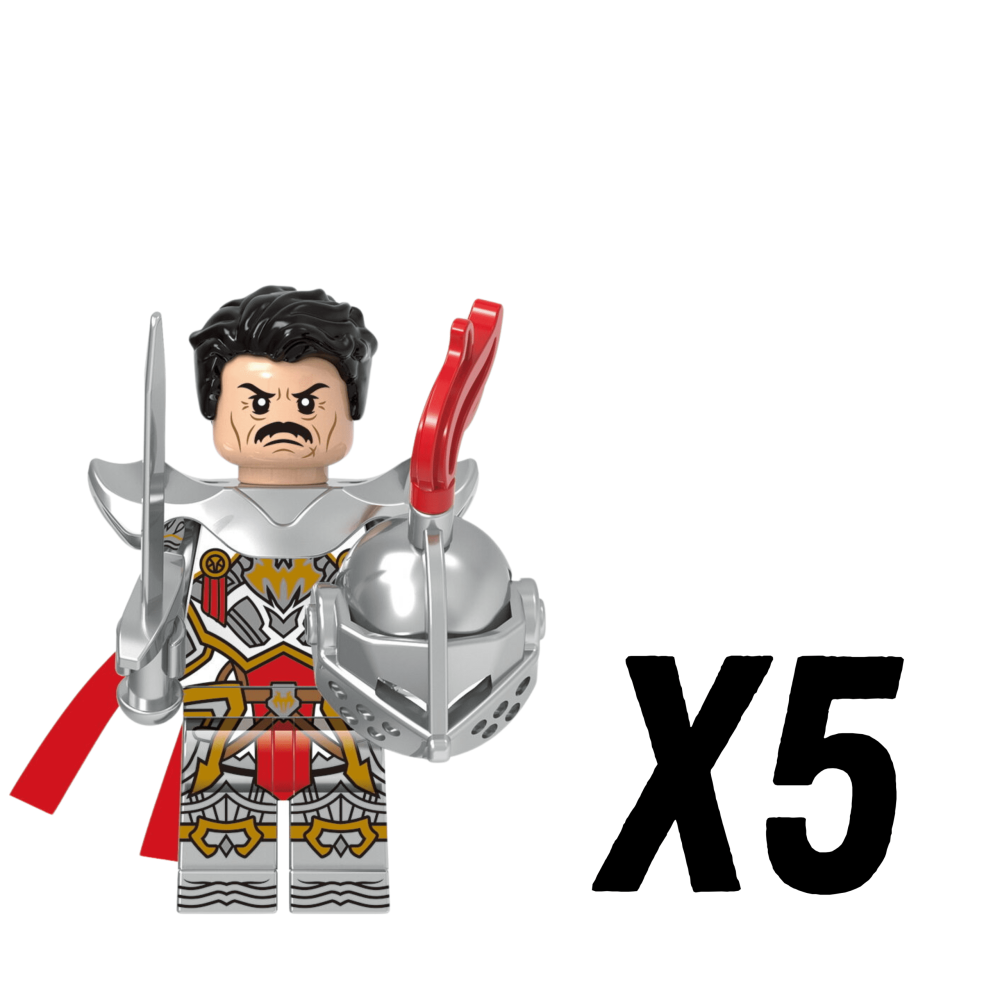 Crusades Holy Roman Empire Free Imperial Knights Block Figures Set of 5pcs