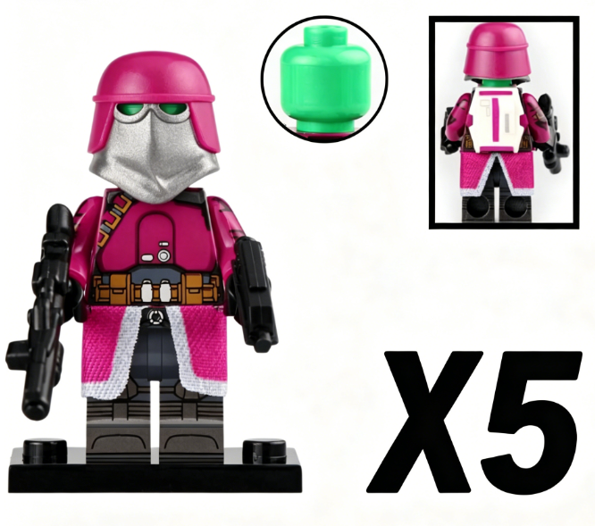 Space War Theme 21st Elite Nova Corps Galactic Marines Block Figures Set