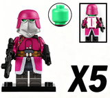 Space War Theme 21st Elite Nova Corps Galactic Marines Block Figures Set