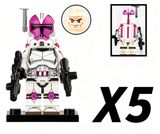 Space War Theme 21st Nova Corps Galactic Marines Clone Troopers Block Figures Set
