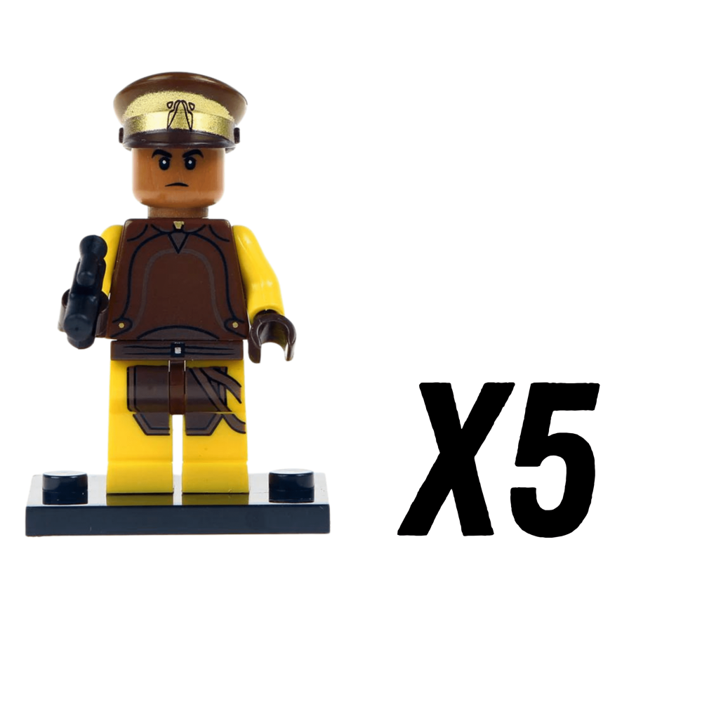Space War Theme Naboo Guard Block Figures Set Of 10pcs