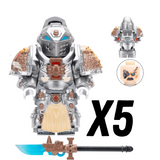 Space Marines Grey Knight Block Figures