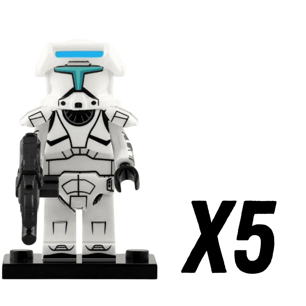 Space War Theme Republic Clone Commandos Alpha Squad Block Figures