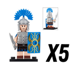 Roman Centurions (Blue) Block Figures Set of 10pcs