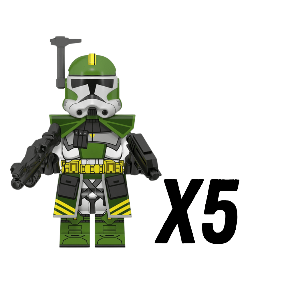 Space War ThemeDoom’s Unit Phase 2 Arc Troopers Block Figures Set