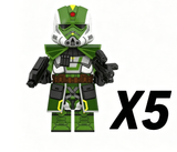 Space War Theme Doom’s Unit Engineer Clone Troopers Block Figures Set