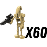 Space War Theme B1 Battle Droids Block Figures Set