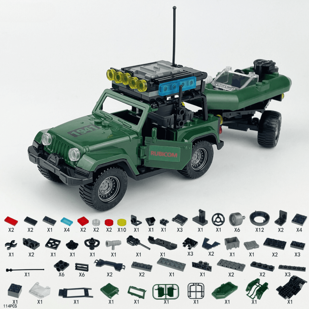 Task Force Bravo Unit Block Figures Set