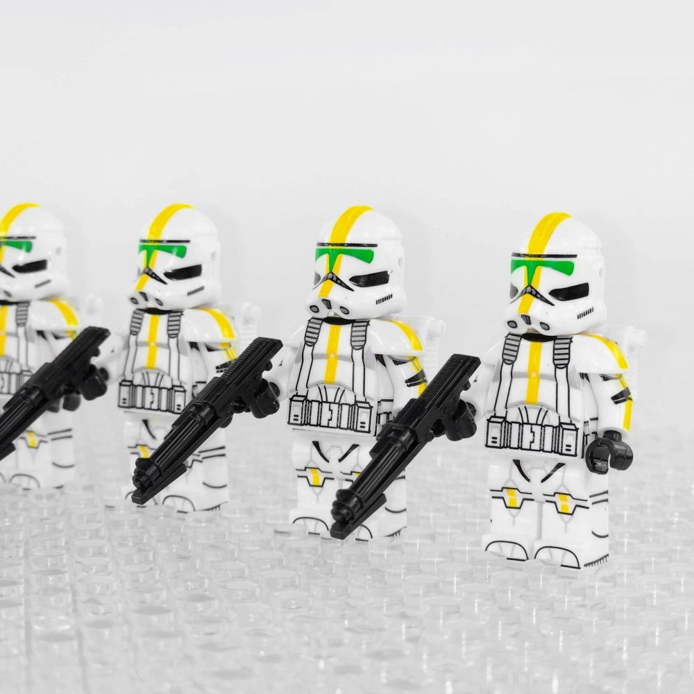 Space War Theme 327th Jetpack Clone Troopers Block Figures Set of 5pcs