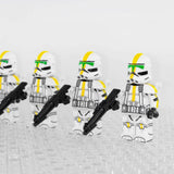 Space War Theme 327th Jetpack Clone Troopers Block Figures Set of 5pcs