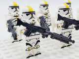 Space War Theme 327th Star Corps Clone Troopers With Jedi Aayla Block Figures Set