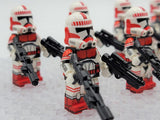 Space War Theme Coruscant Guard With Thorn and Commander Fox Block Figures Set