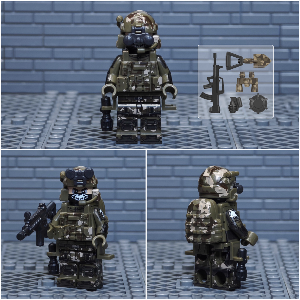 Call of Duty Special Forces Block Figures Set 1