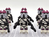 Space War Theme 21st Nova Corps Galactic Marines AT-RT Driver Block Figures Set