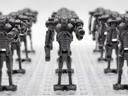 Space War Theme Super Battle Droid Block Figures Army Set