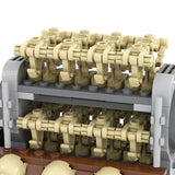 Space War Theme B1 Battle Droid Transport 2.0 MOC Building Set – 169pcs