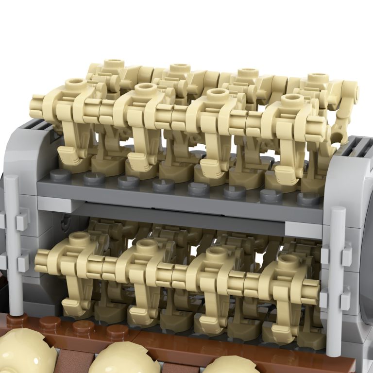 Space War Theme B1 Battle Droid Transport 2.0 MOC Building Set – 169pcs