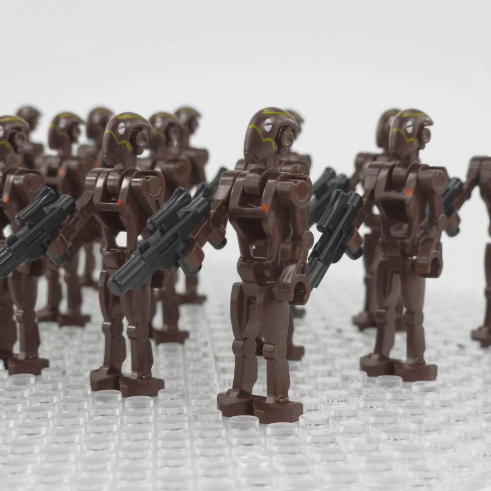 Space War Theme Commando Droid Army Block Figures Set