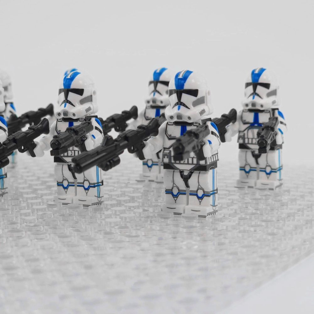 Space War Theme 501st Legion Clone Troopers Block Figures Set