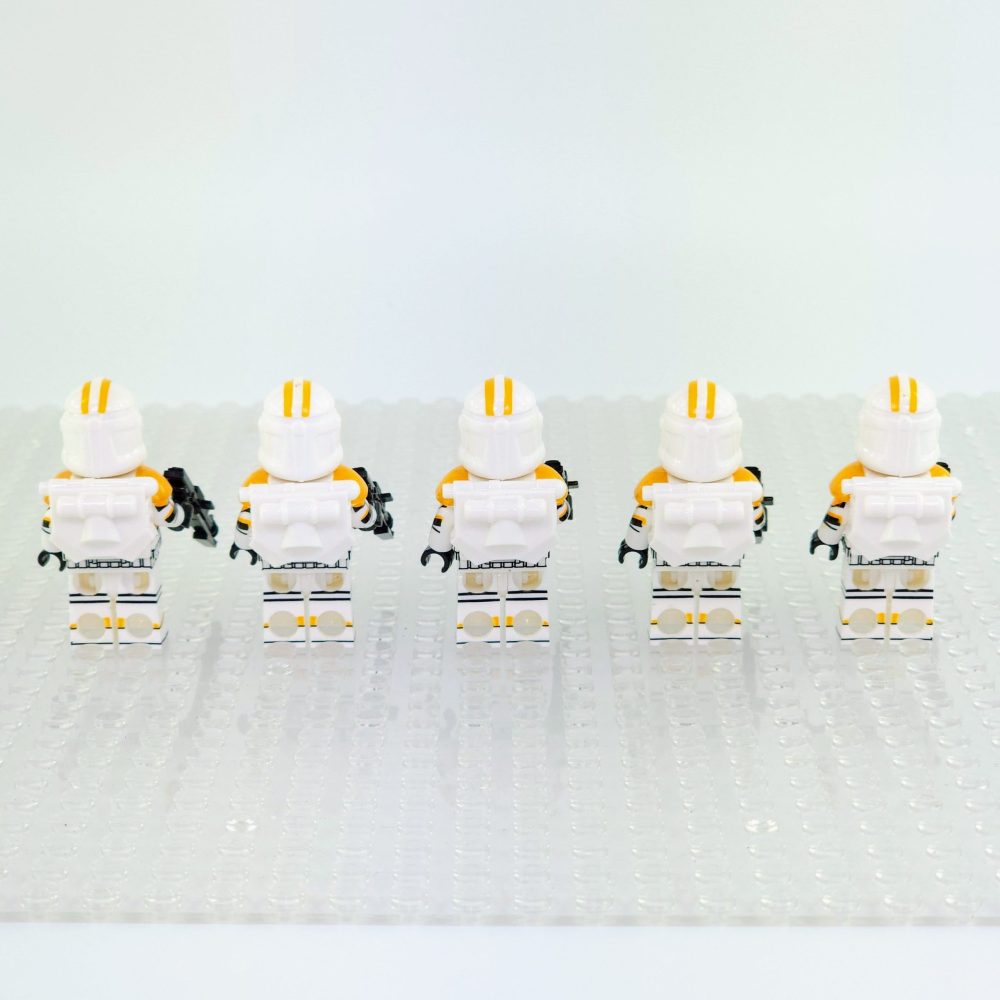Space War Theme 212th Jetpack Clone Troopers Block Figures Set of 5pcs