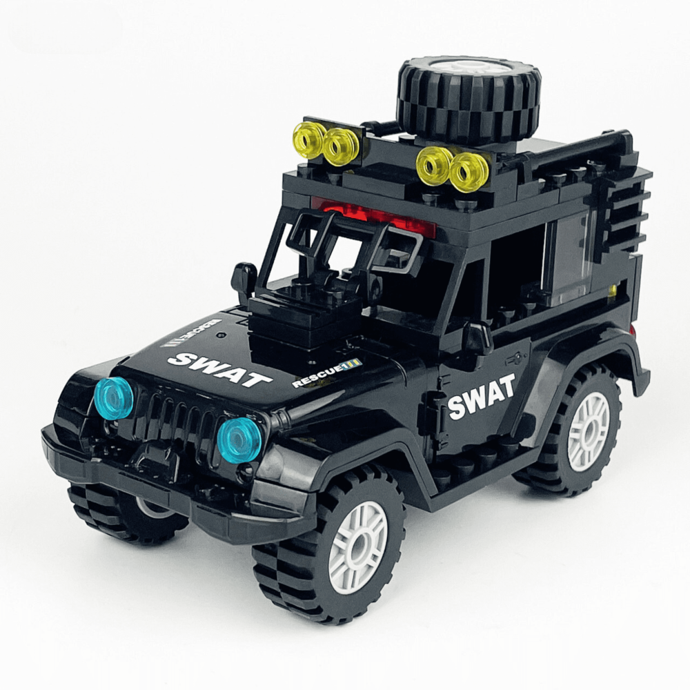 SWAT Task Force Block Figures Set