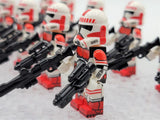 Space War Theme Coruscant Guard With Thorn and Commander Fox Block Figures Set