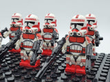 Space War Theme Coruscant Assault Trooper Block Figures Set
