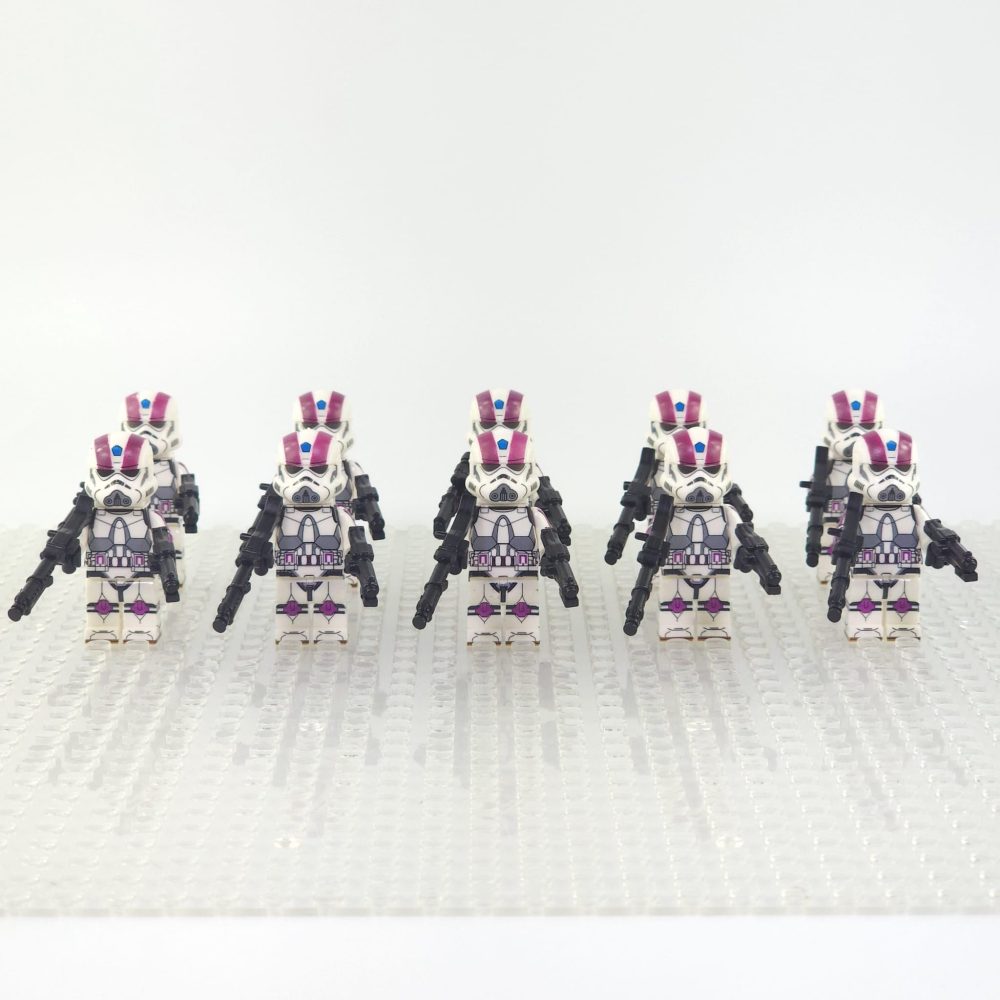 Space War Theme 21st Nova Corps Galactic Marines Clone Engineer Block Figures Set