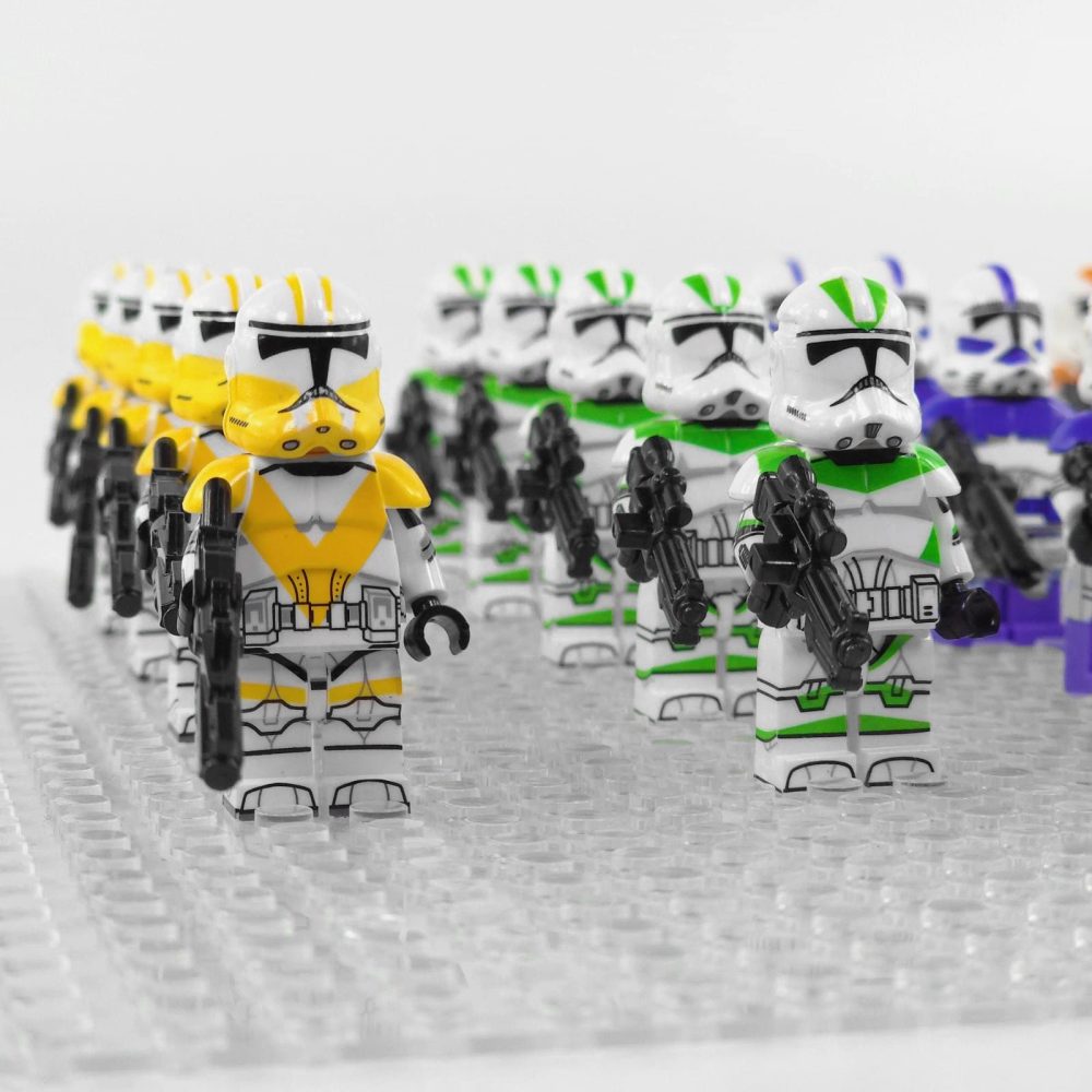 Space War Theme Clone Wars Clone Trooper Assortment Legion  Block Block Figures Set