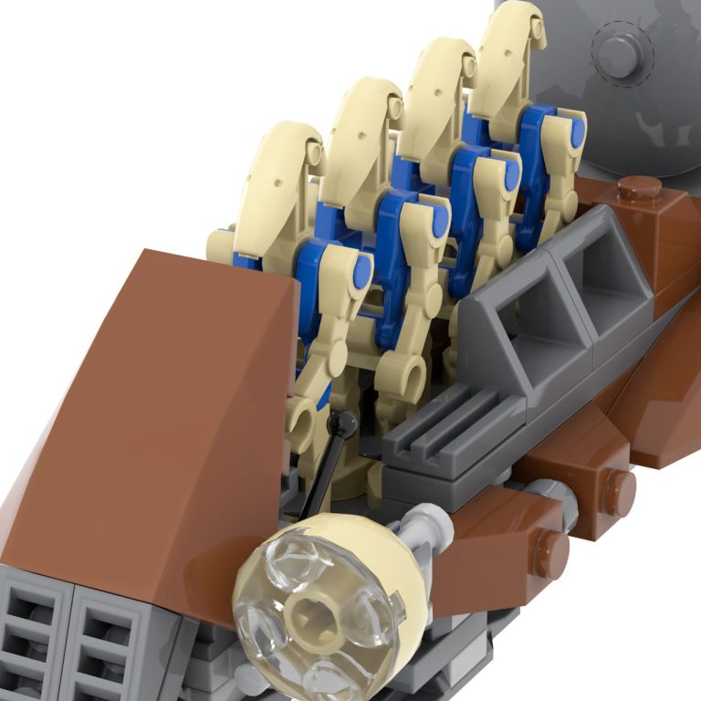 Space War Theme B1 Battle Droid Transport 2.0 MOC Building Set – 169pcs