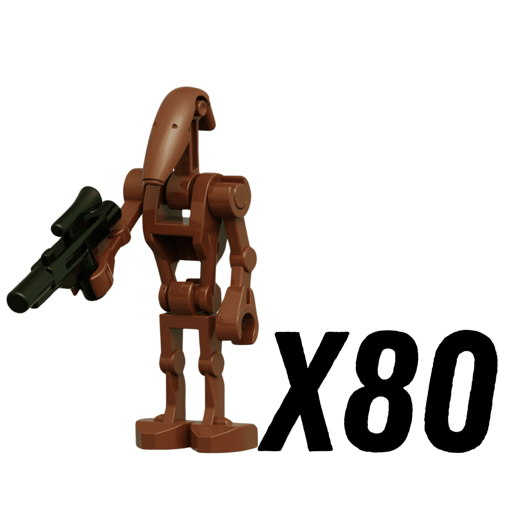 Space War Theme Geonosis B1 Battle Droid Army Block Figures Set