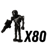 Space War Theme KX-Series Security Droids Block Figures Set