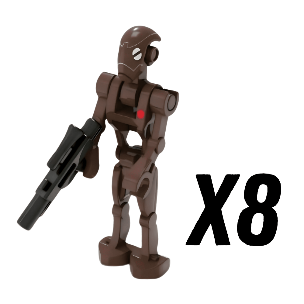 Space War Theme Commando Droid Army Block Figures Set