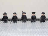 Swat Team Special Forces Riot Shields Block Figures Set of 24pcs With Assortment of