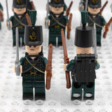 95th Rifles British Block Figures Set of 10pcs