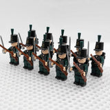 95th Rifles British Block Figures Set of 10pcs