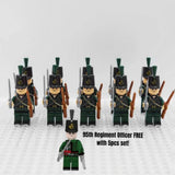 95th Rifles British Block Figures Set of 10pcs