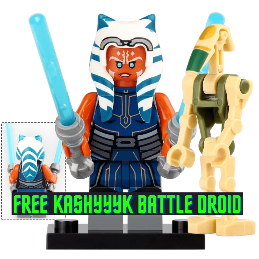 Space War Theme Ahsoka Assortment Mandalorian Rebels Clone Wars  Set of 11pcs