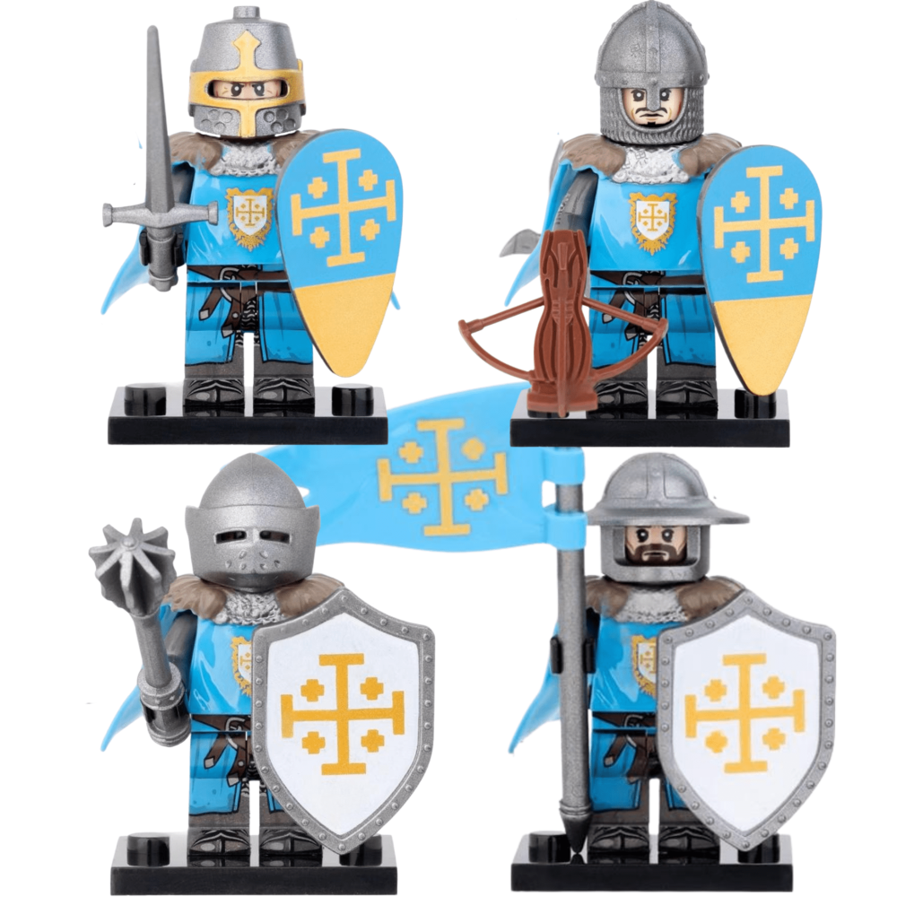 Crusade Knights of Jerusalem Block Figures Sets
