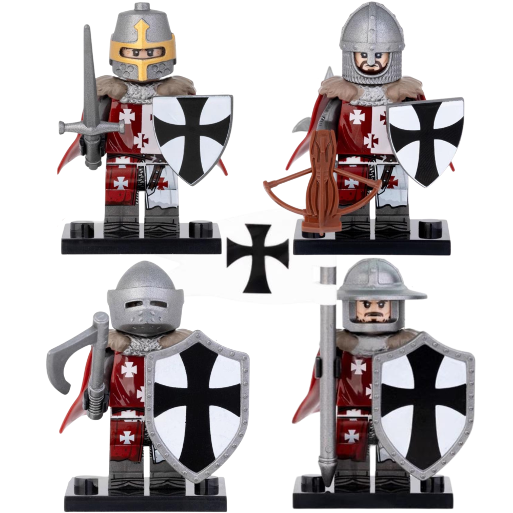 Crusades Knights of Tripoli Block Figures  Set