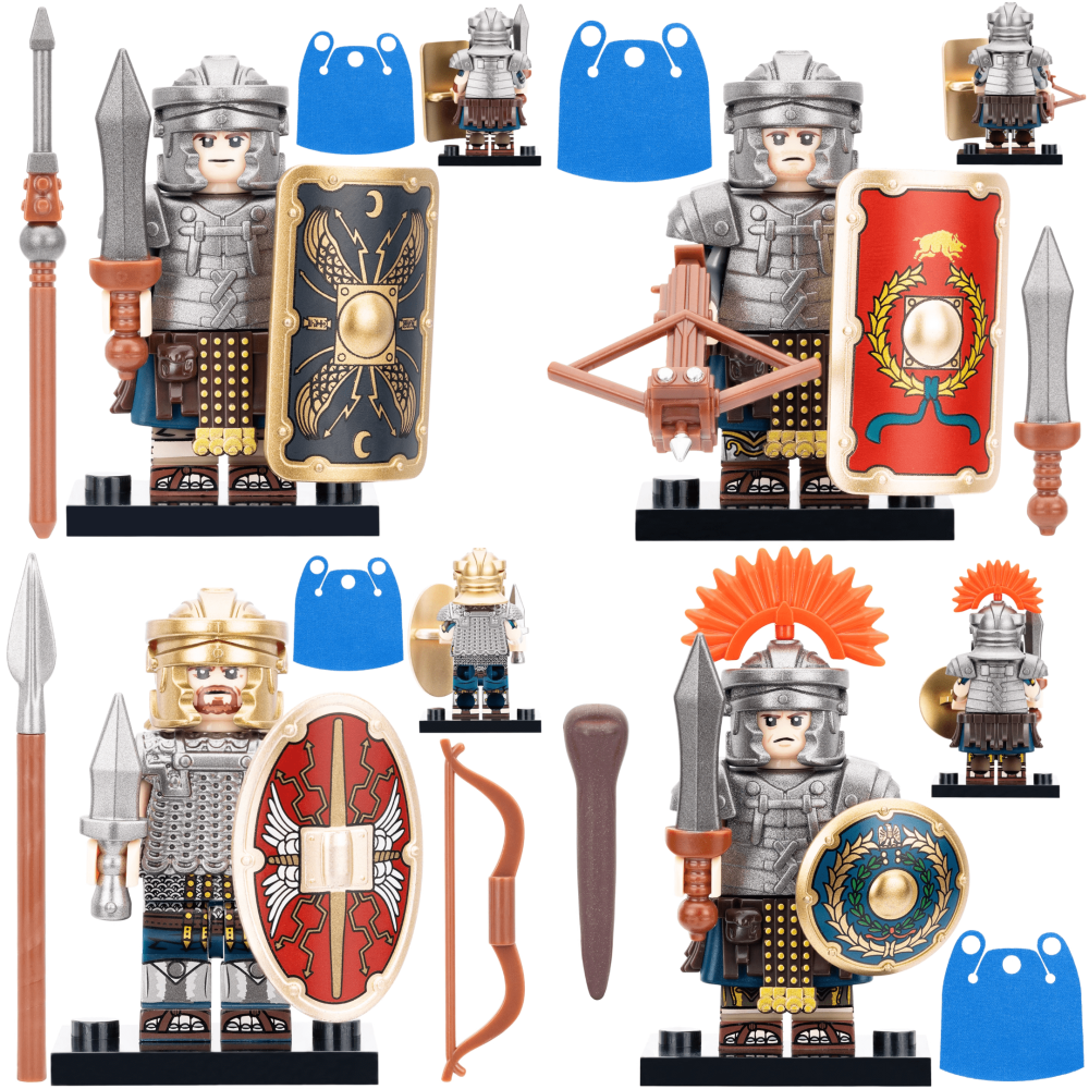 Roman Legion Assortments Block Figures Sets