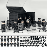 Assault Team Unit Block Figures Set