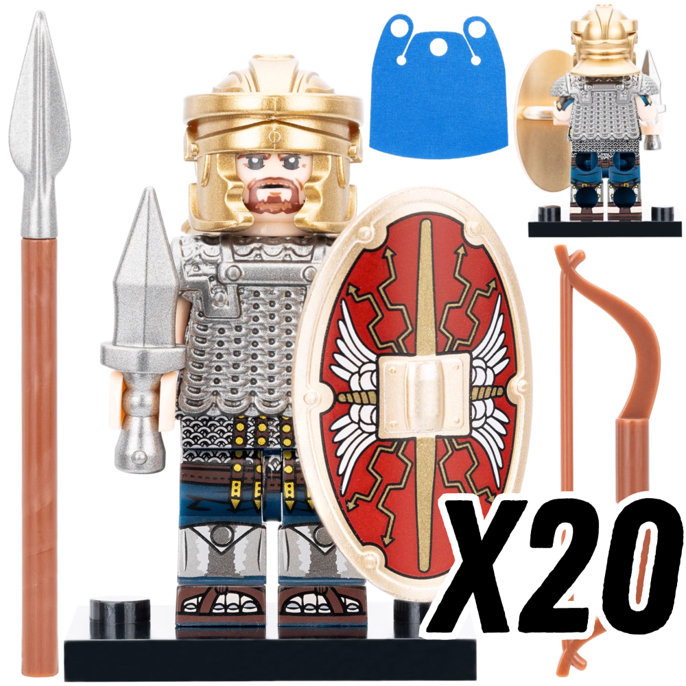 Roman Legion Assortments Block Figures Sets