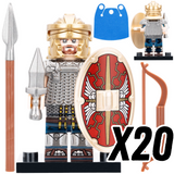 Roman Legion Assortments Block Figures Sets