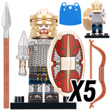 Roman Legion Assortments Block Figures Sets