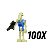 Space War Theme B1 Battle Droids Block Figures Set of 100pcs