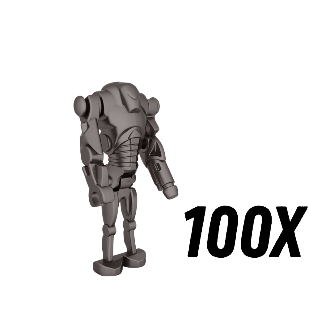 Space War Theme B1 Battle Droids Block Figures Set of 100pcs